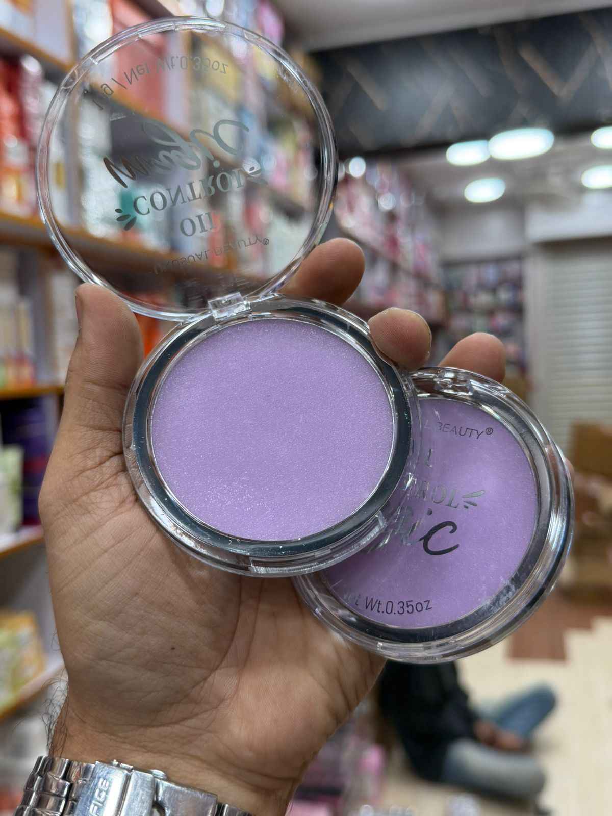 Unusual Beauty Matte Oil Control Pressed Gel Powder