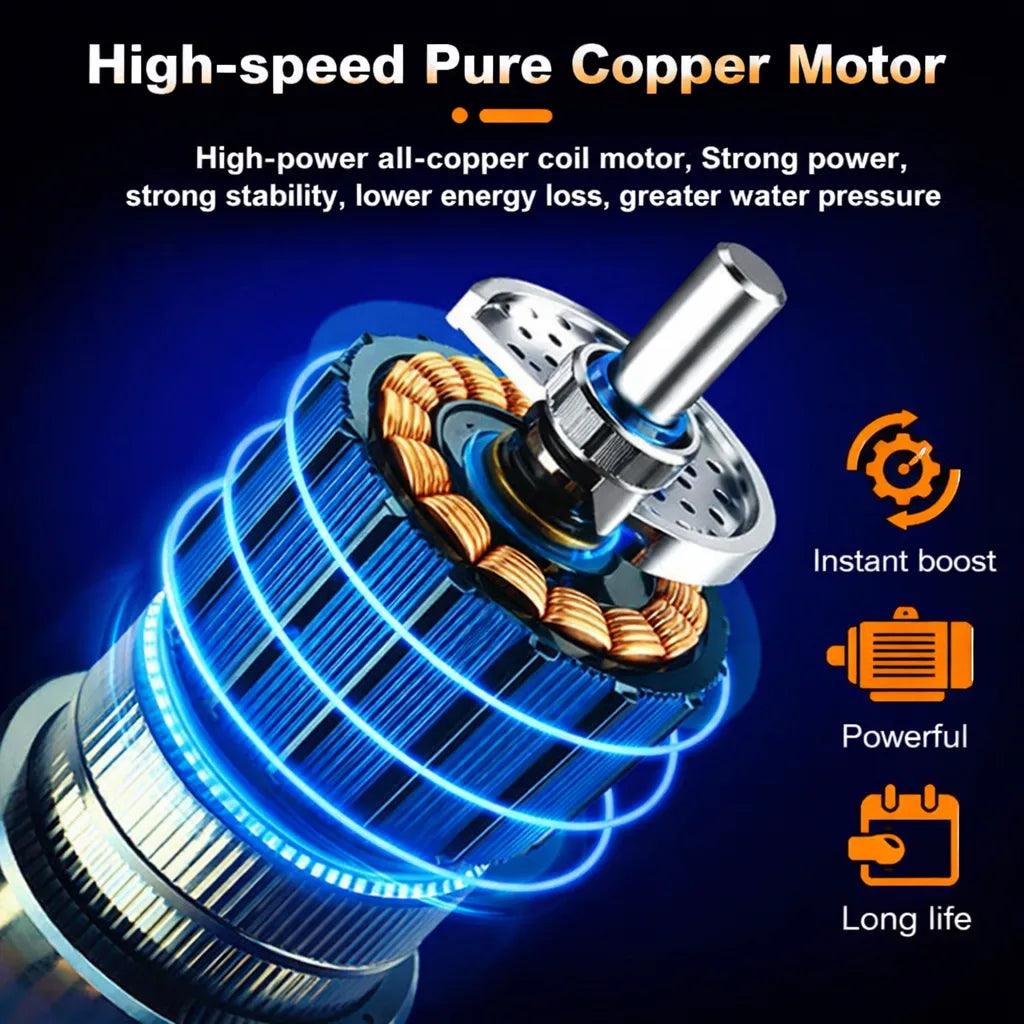 Electric Cordless Pressure Spray Water Gun