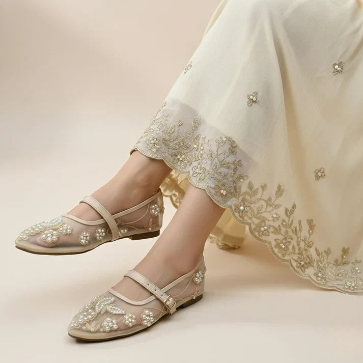 Zara Embroidery Pumps